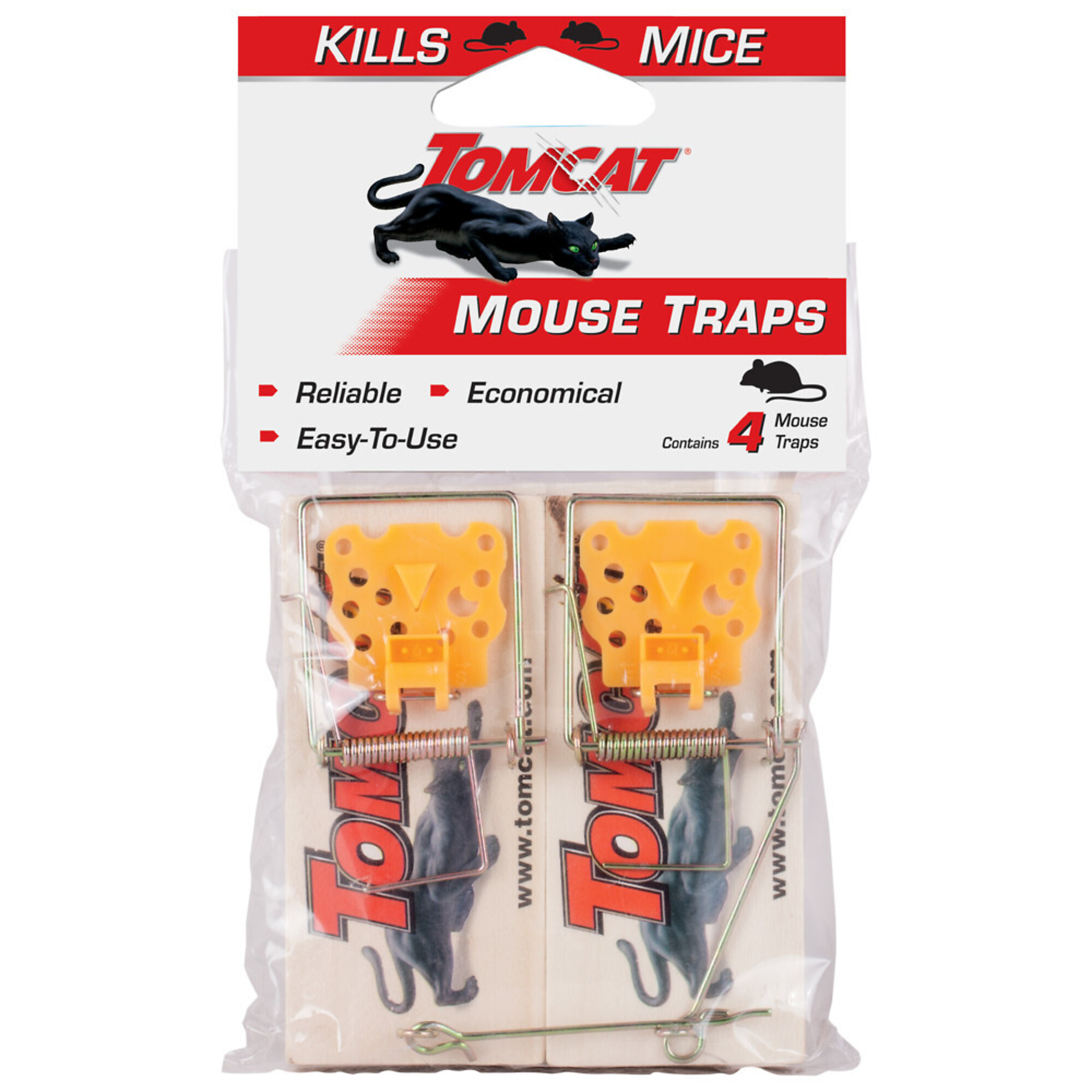 Tomcat Wood Mouse Traps, 4-Pk., Model# 0373312
